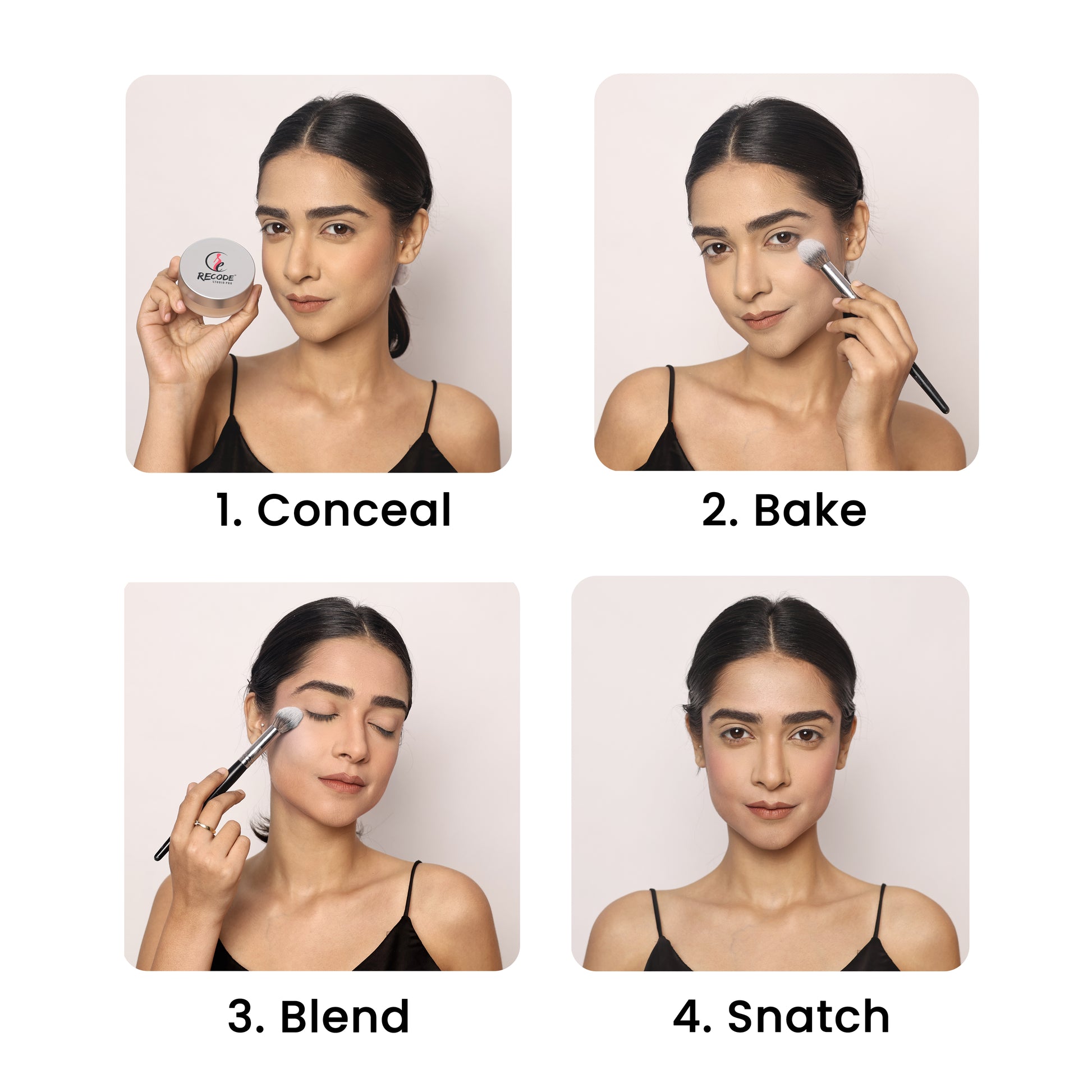 Recode 02 Translucent Setting Powder 02 for Makeup - 12 G