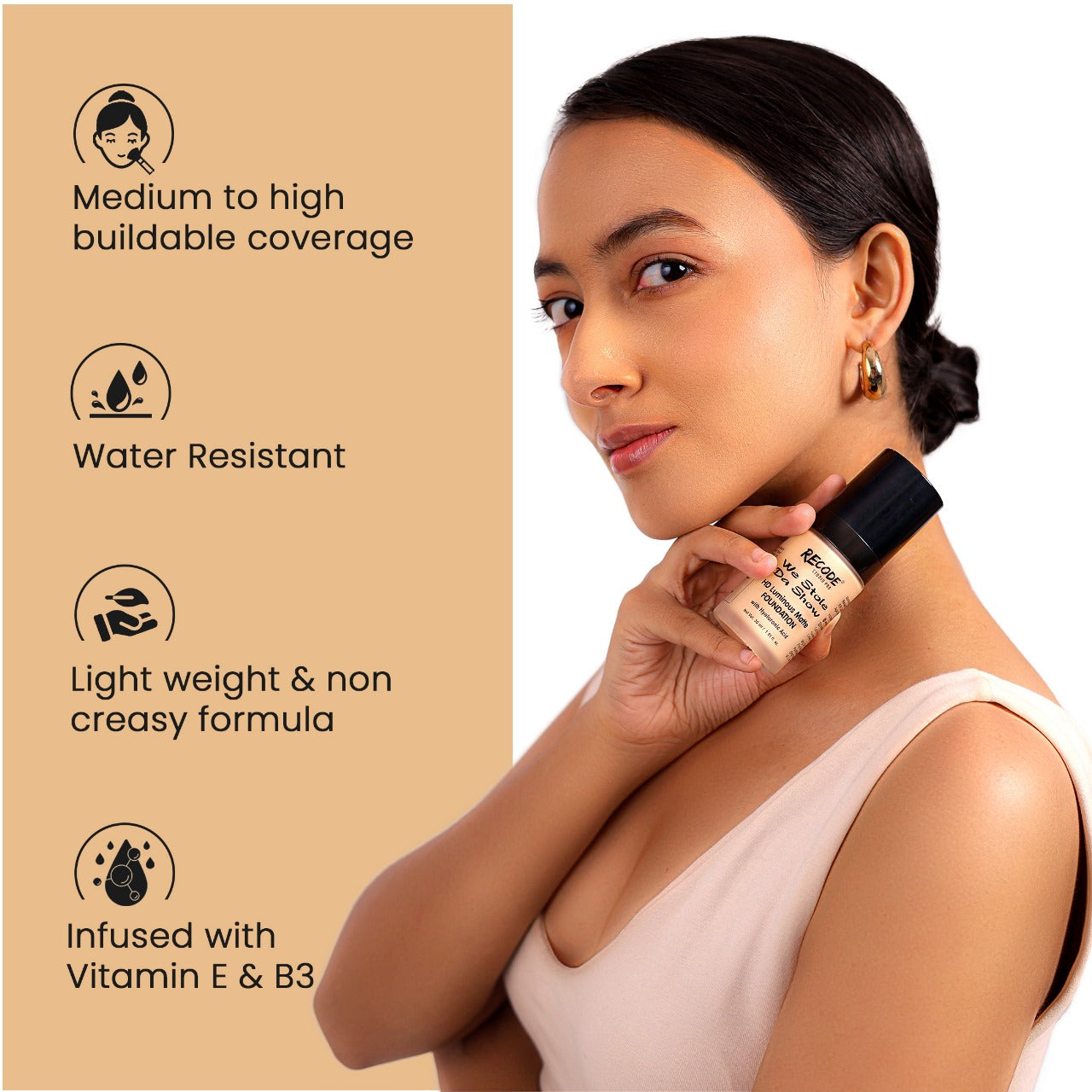 2.01 HD Luminous Matte Foundation 30 ML 2.01 Tianzhu