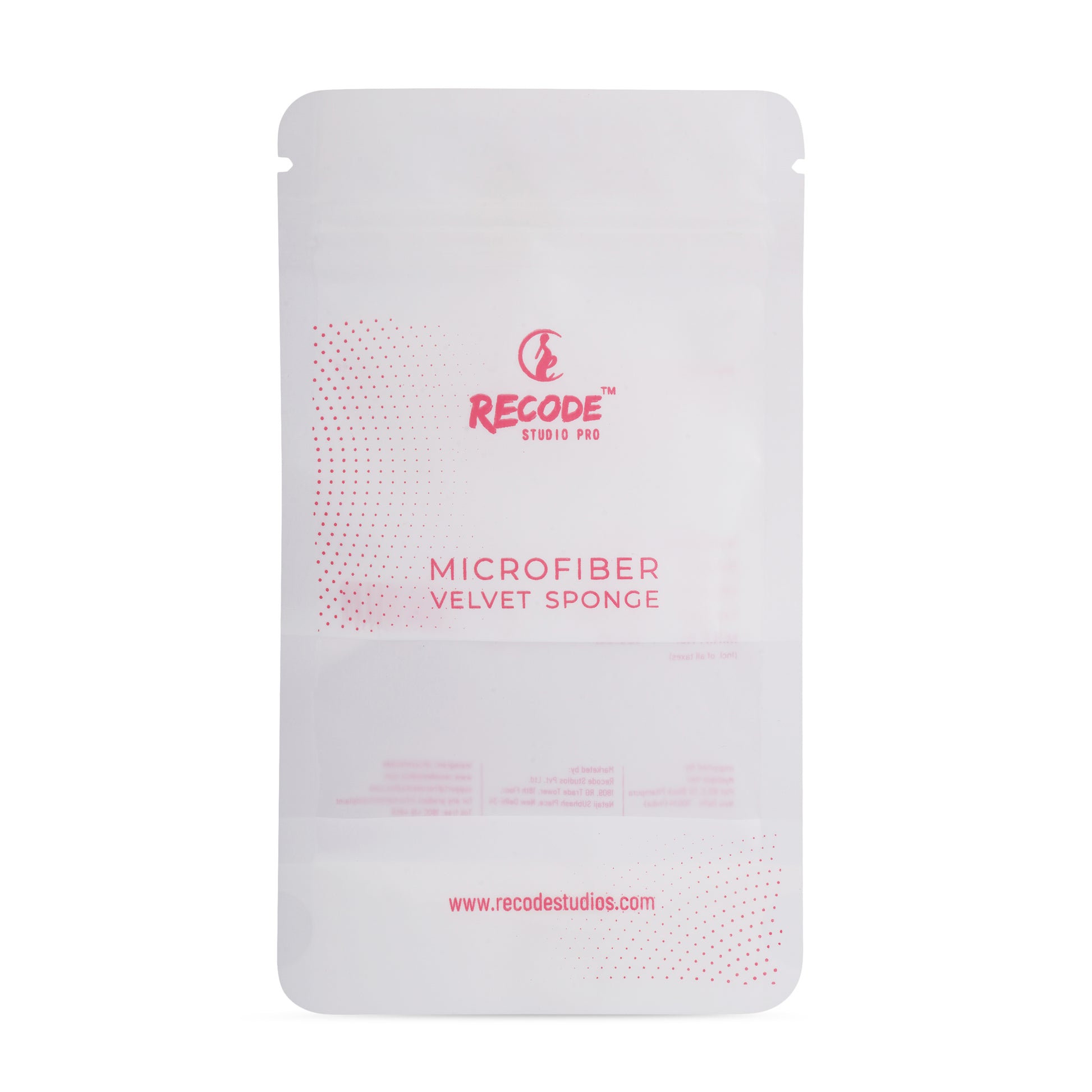 Recode Microfiber Velvet Sponge