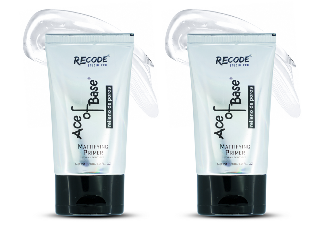 Recode Makeup Primer Combo (2x30 ML) for Oily Skin & Dry Skin  - Ace Of Base Primer 60 ML
