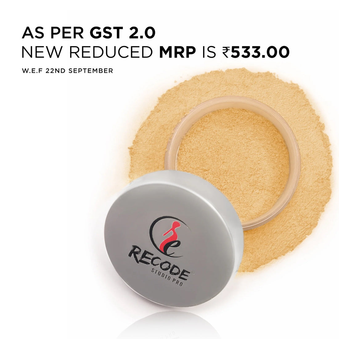 Recode Banana Translucent Setting Powder - 12 G