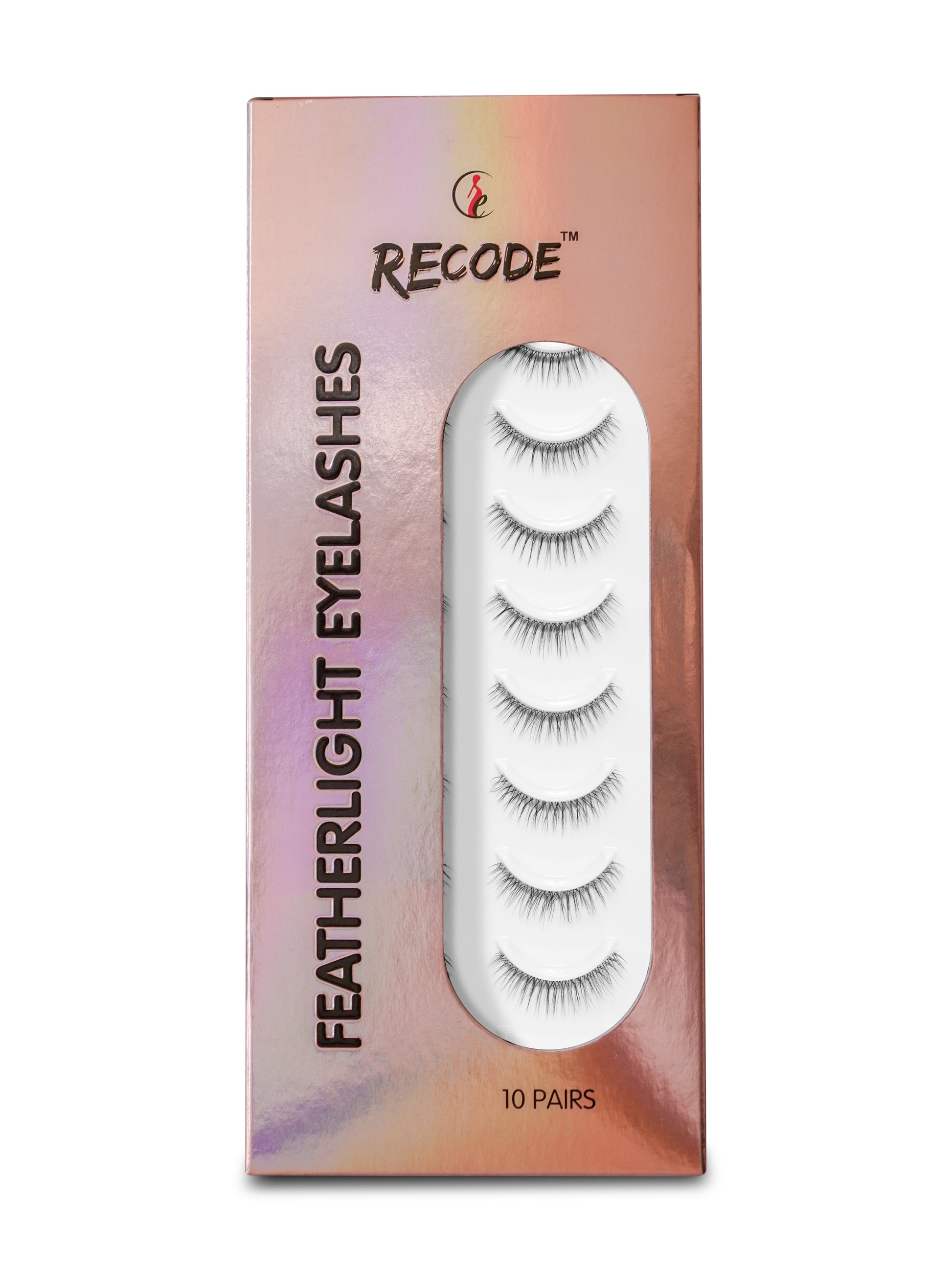 Recode RE07/D38 Featherlight Eyelashes-Transparent Band