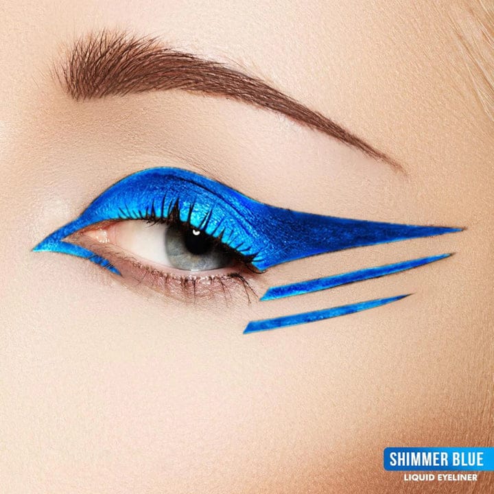 Shimmer Blue Liquid Eyeliner - 2.5 ml
