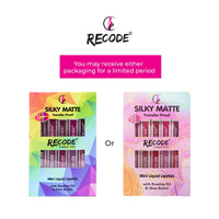 Recode 10 Silky Matte Mini Liquid Lipsticks - 12.50 ml  (1.25ml x 10)