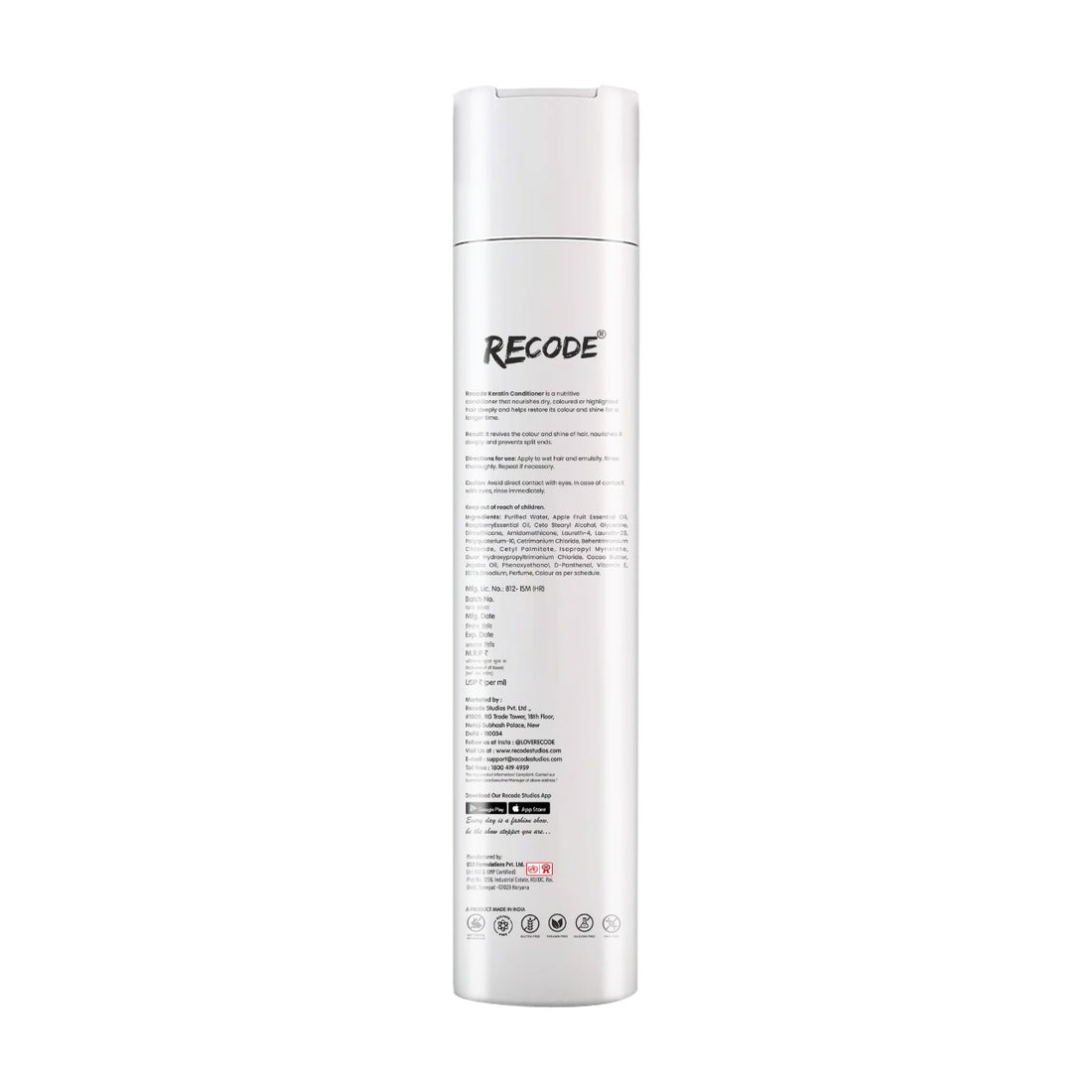 Keratin Hair Repairing Shampoo for Dry Hair - 300ml