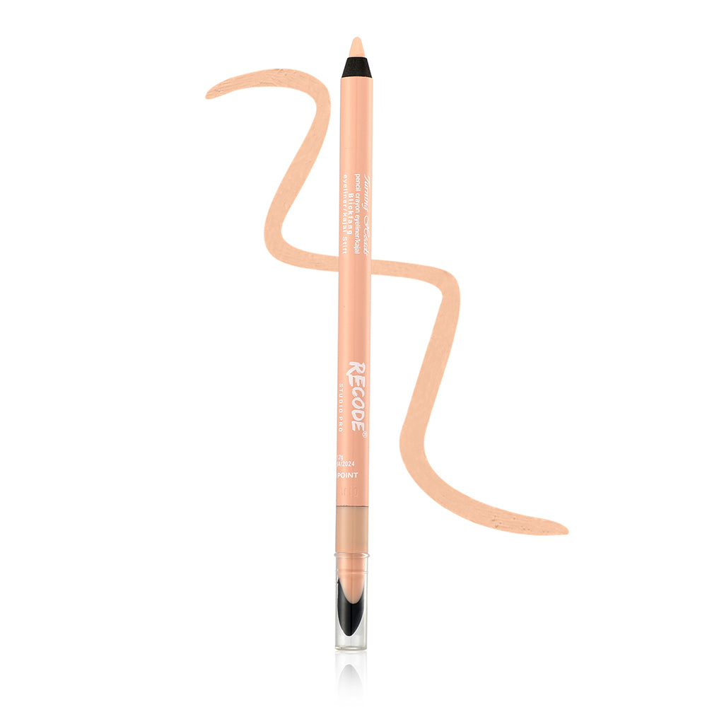 Recode Turning Heads Nude Crayon Gel Eyeliner Cum Kajal Pencil 1.20 gms