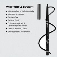 Recode Black Eyeliner Acute Kajal Pencil 0.35 G