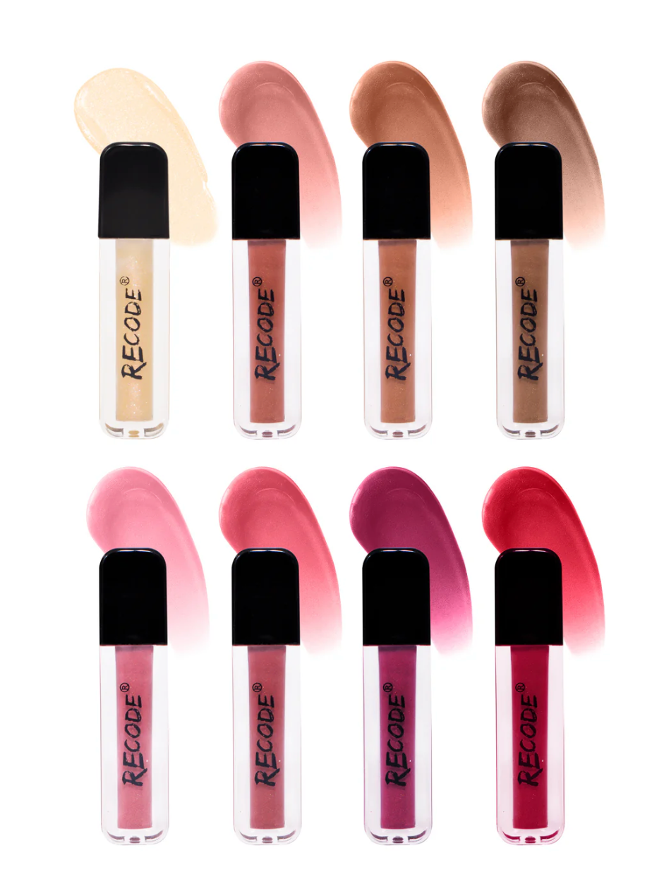 Recode Let Me Gloss You Lip Glosses – Set of 8 (1.25 ml each)