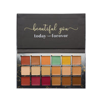 One for All Palette | 4-in-1 Foundation, Concealer, Blush & Contour | Travel-Friendly, Buildable Coverage | All-in-One Face Palette for Effortless Beauty | Use with Magic Drops for Best Results