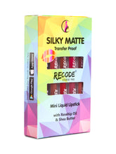 Load image into Gallery viewer, Recode Silky Matte Lipstick- 15ml (1.50ml x 10)
