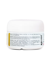 Recode De Tan Removal Cream 50 gms - Sun Tan Removal Cream by Recode
