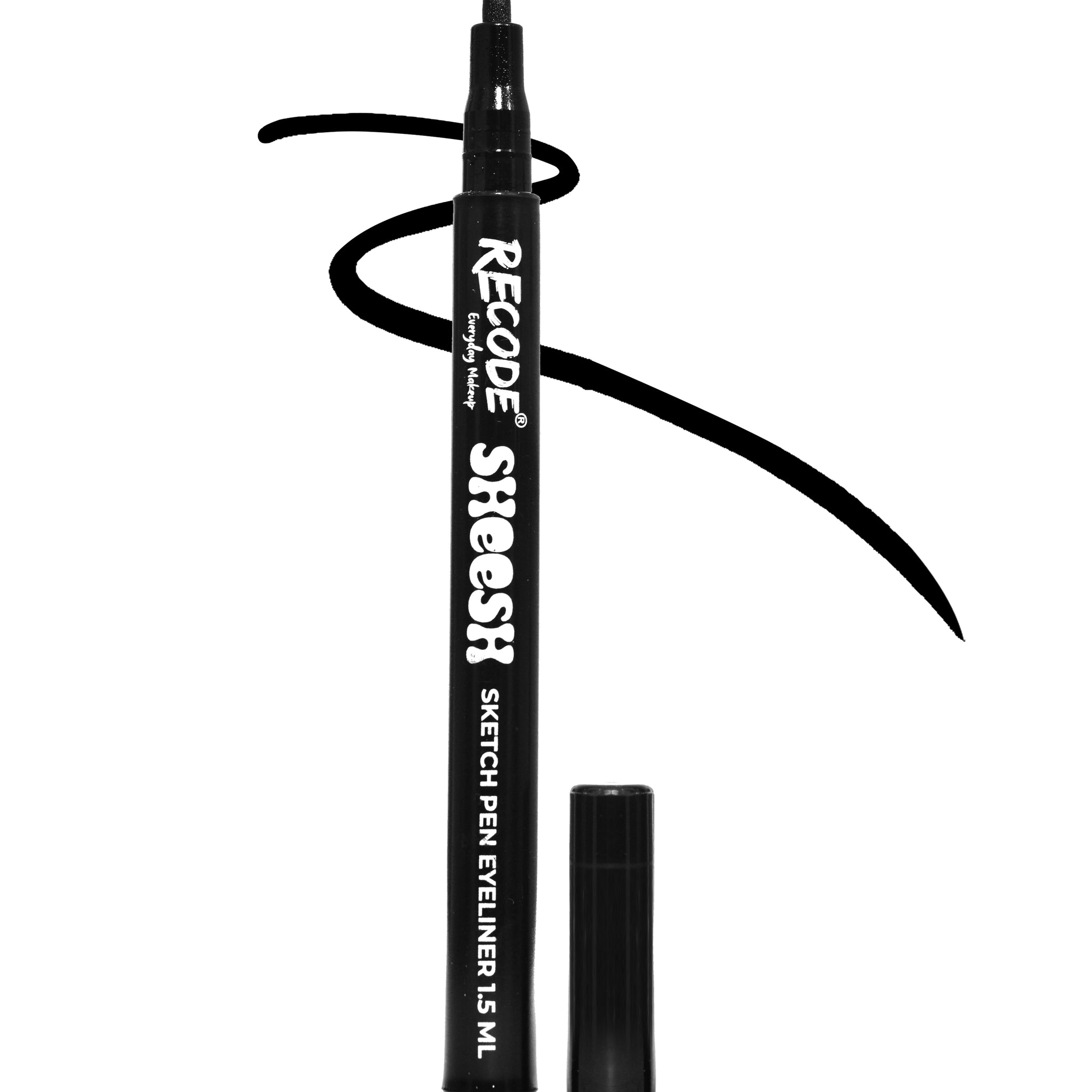 Recode Sheesh Sketch Pen Eyeliner Black-Everyday Makeup-1.5 ML