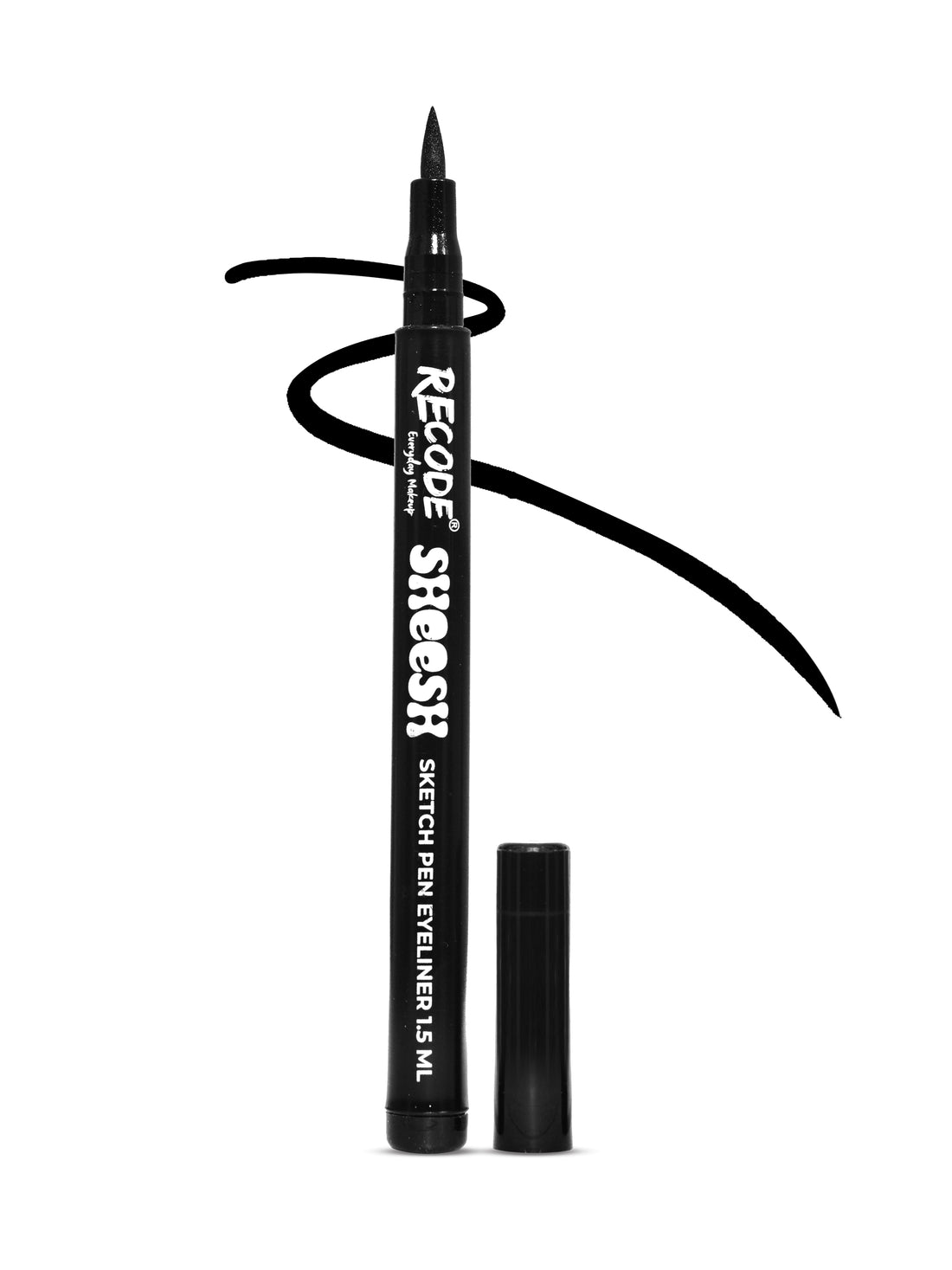 Sheesh Sketch Pen Eyeliner Black-Everyday Makeup-1.5ML