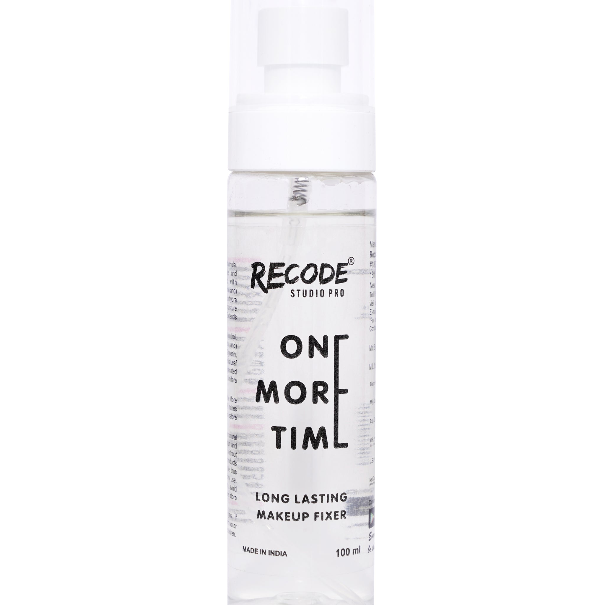 Recode Makeup Fixer- 100 ML- One More Time