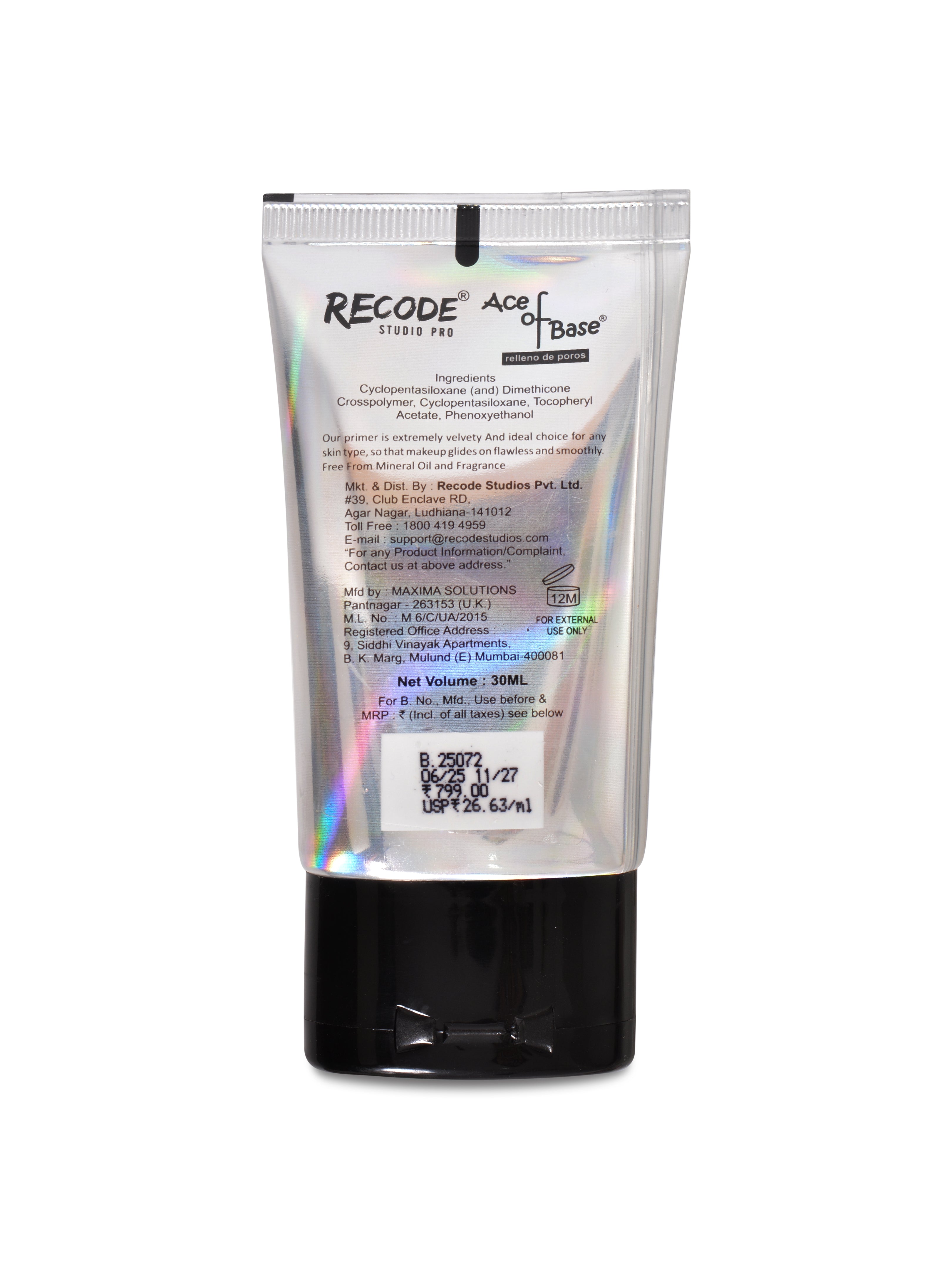 Best Face Primer For Oily & Dry Skin | face primer Recode Studios