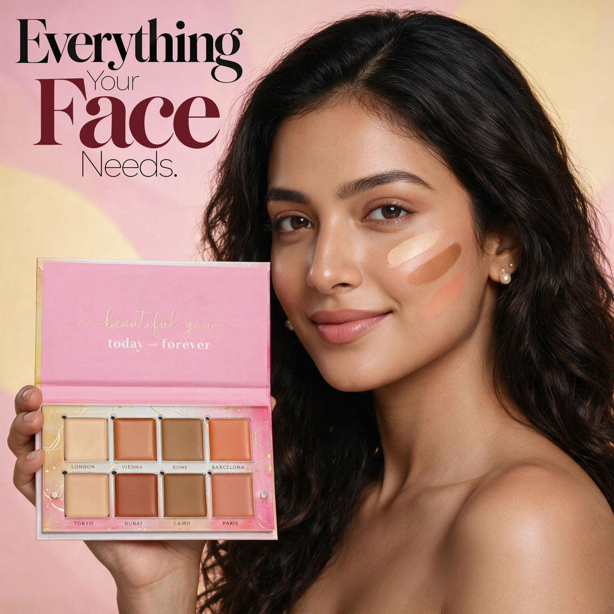 Aflairza Soft Glam Base Palette