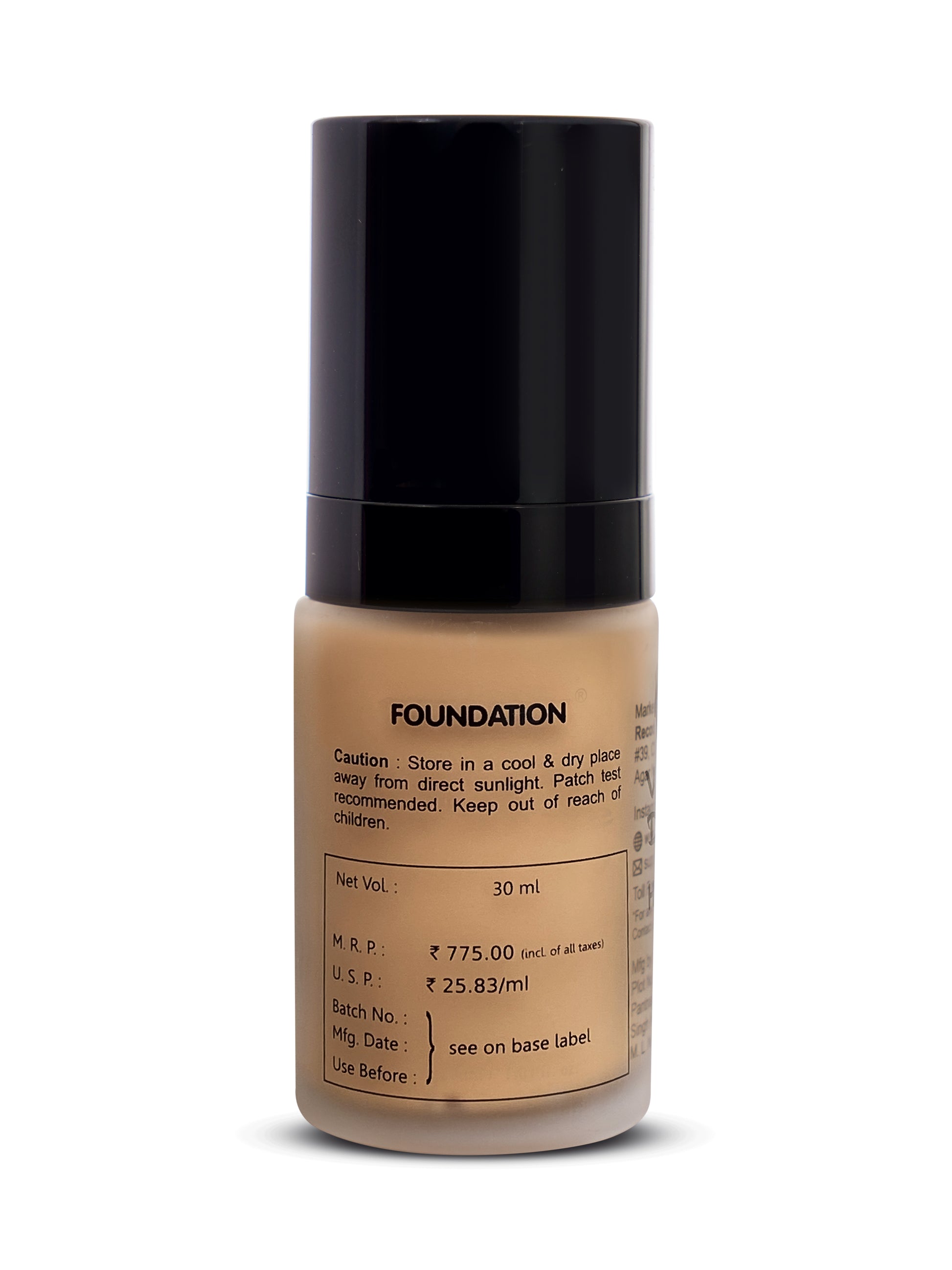 08 HD Luminous Matte Finish Foundation HODU 30ML