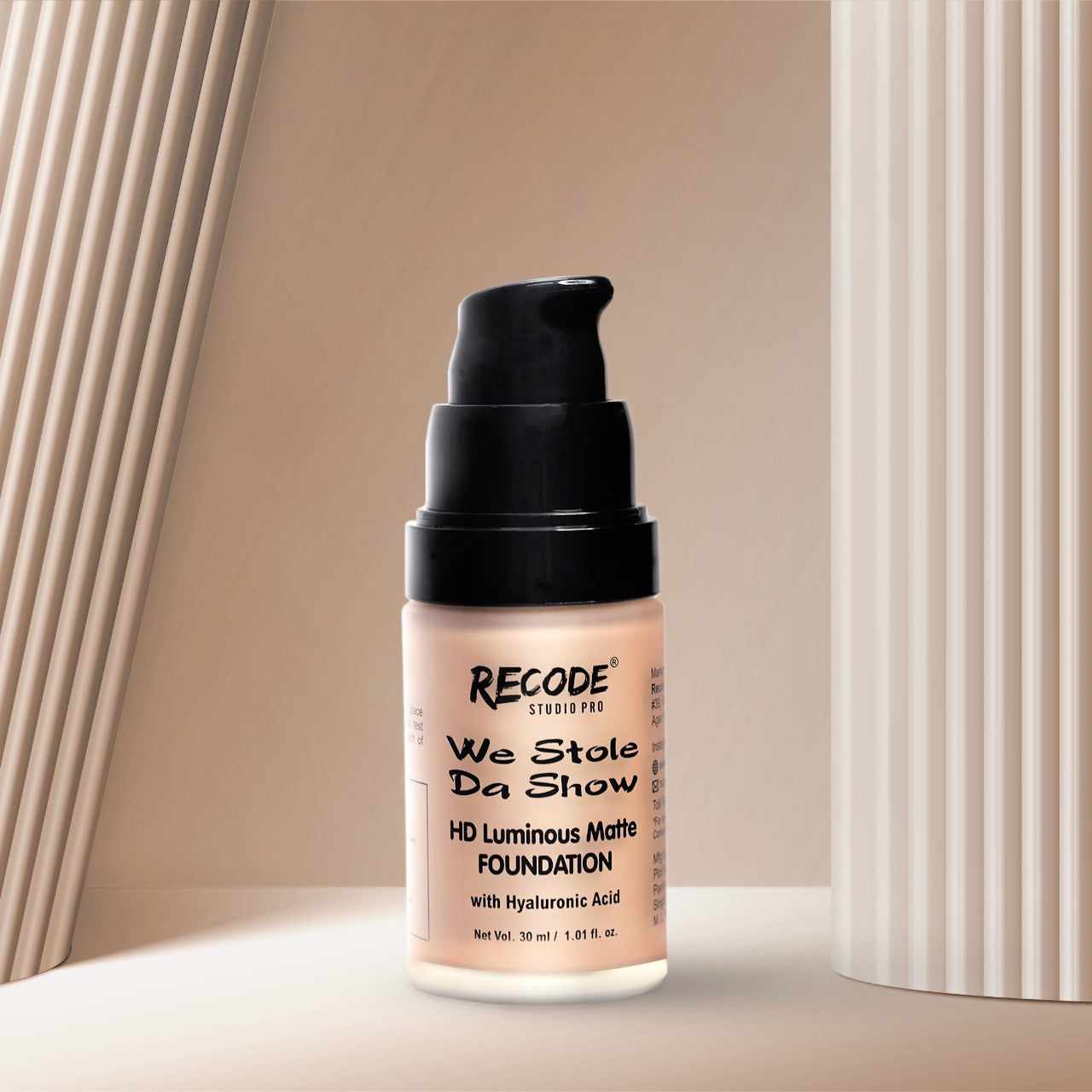 1.01 HD Luminous Matte Foundation 30 ML 1.01 Alhind