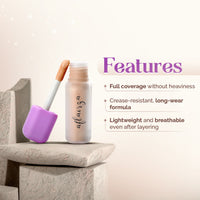 Couvre Moi Liquid Concealer | Full Coverage, Lightweight & Seamless Blend | Ultra-Creamy Thin Texture