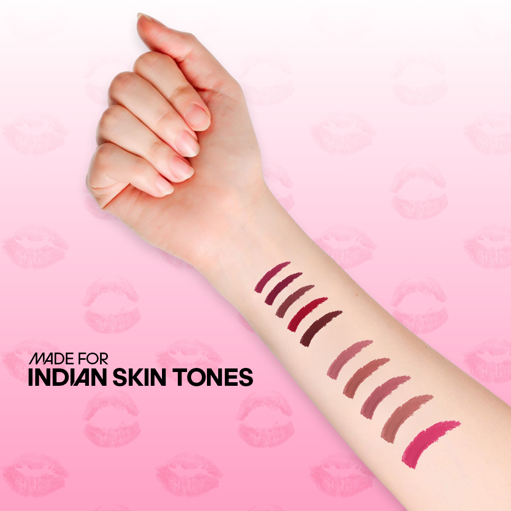 Recode Bold Blossom Matte Mini Bullet Lipstick Set Of 5( 5 x 1.5 G)