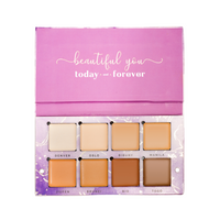 Soft Glam Base Palette | Everyday to Glam Makeup Looks | Blendable, Long-Lasting Formula with Vitamin E & Jojoba Oil | High-Pigment Shades | Compact & Travel-Friendly