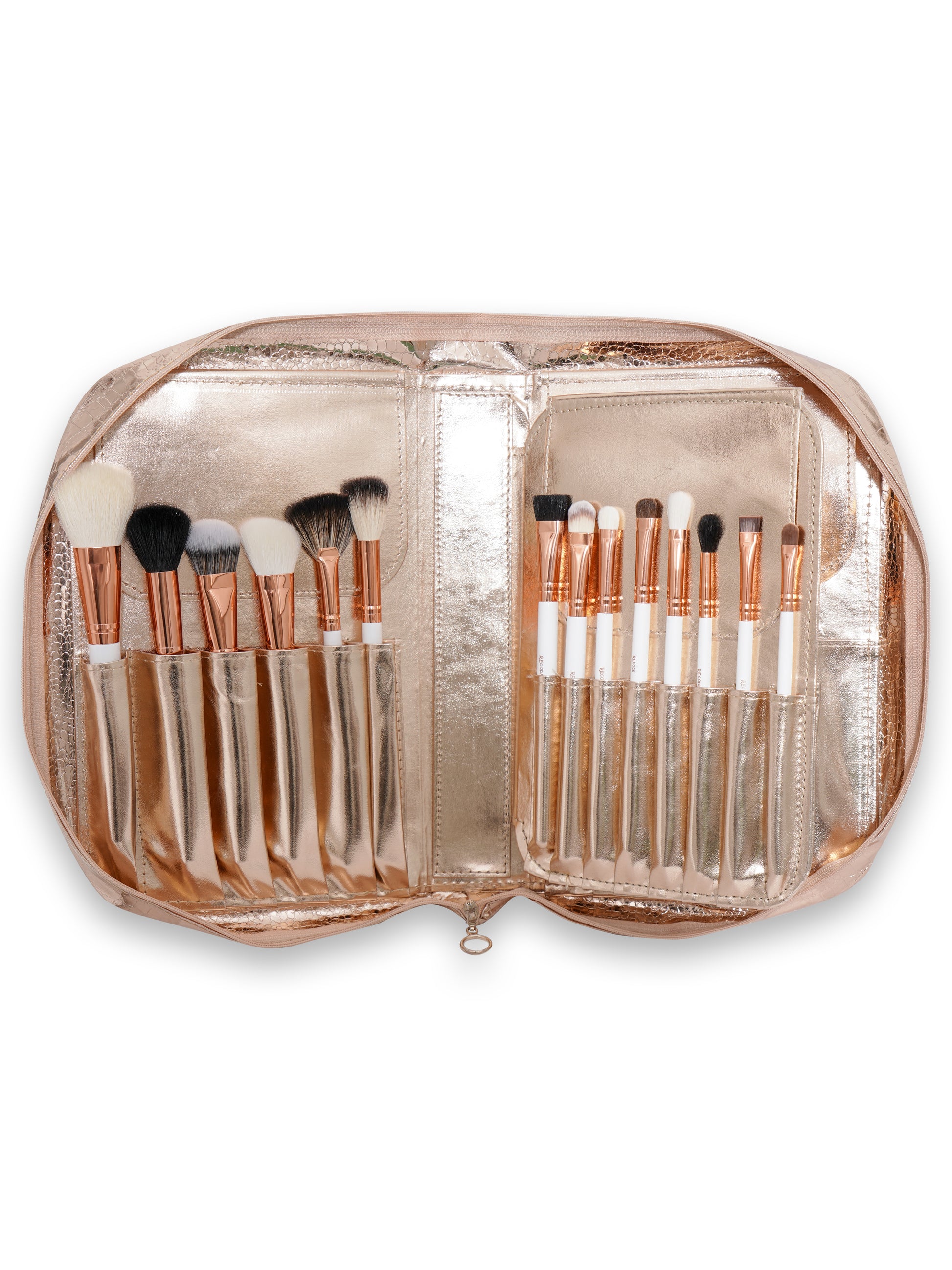 Recode Brush 25-pcs Set with Premium Rose Gold Pouch