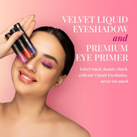 Velvet Liquid Eyeshadow | Rich Pigment & Smooth Application | Long-Lasting, Crease-Resistant & Buildable Formula | Nourishing, Lightweight & Smudge-Free Wear