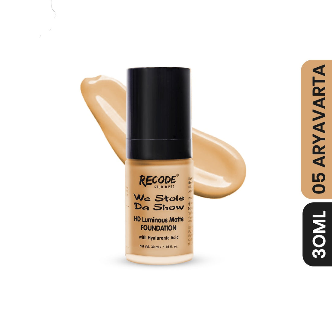 05 HD Luminous Matte Foundation 30 ML 05 Aryavarta