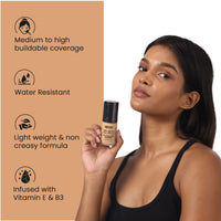 07 HD Luminous Matte Finish Foundation INDOI - 30 ML