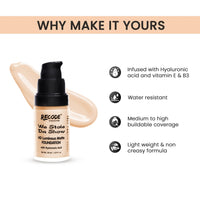 1.01 HD Luminous Matte Foundation 30 ML 1.01 Alhind