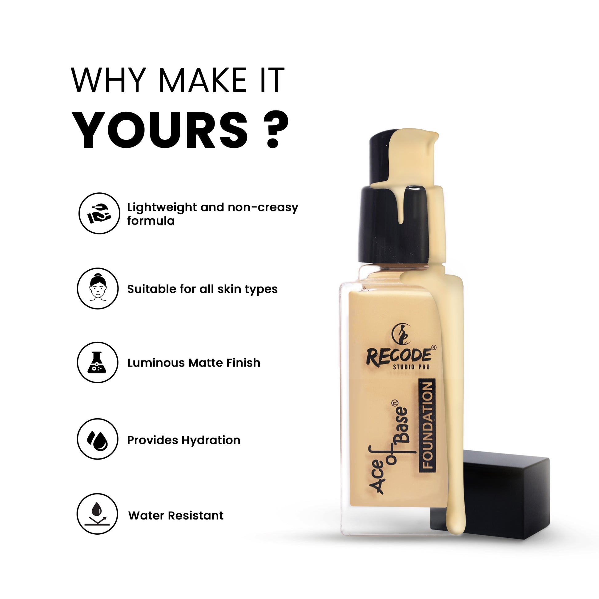 Recode 03 Foundation Madras 30 ML