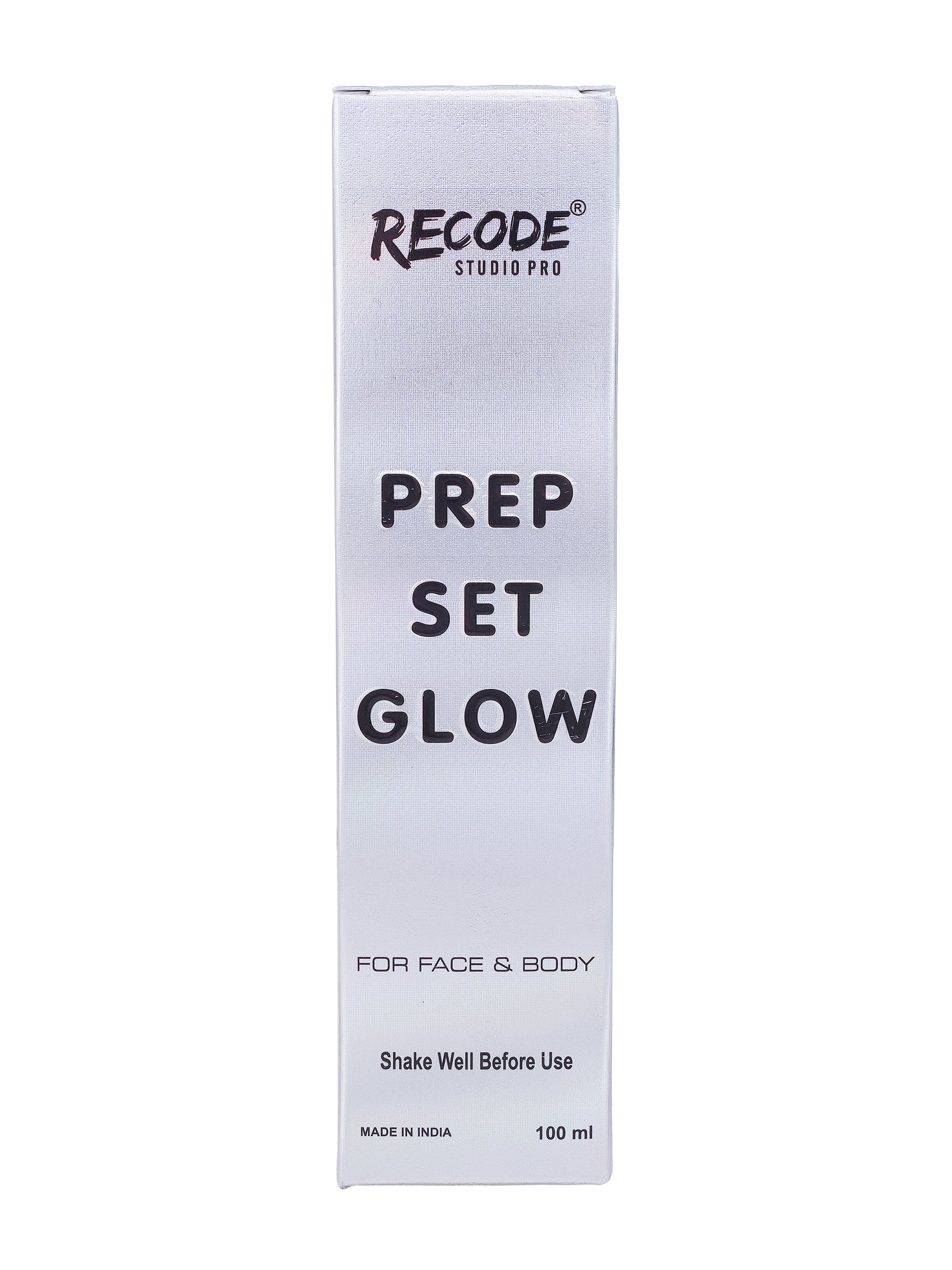 Recode Prep Set Glow-100 ML with Golden Shimmer