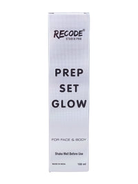 Recode Prep Set Glow-100 ML with Golden Shimmer