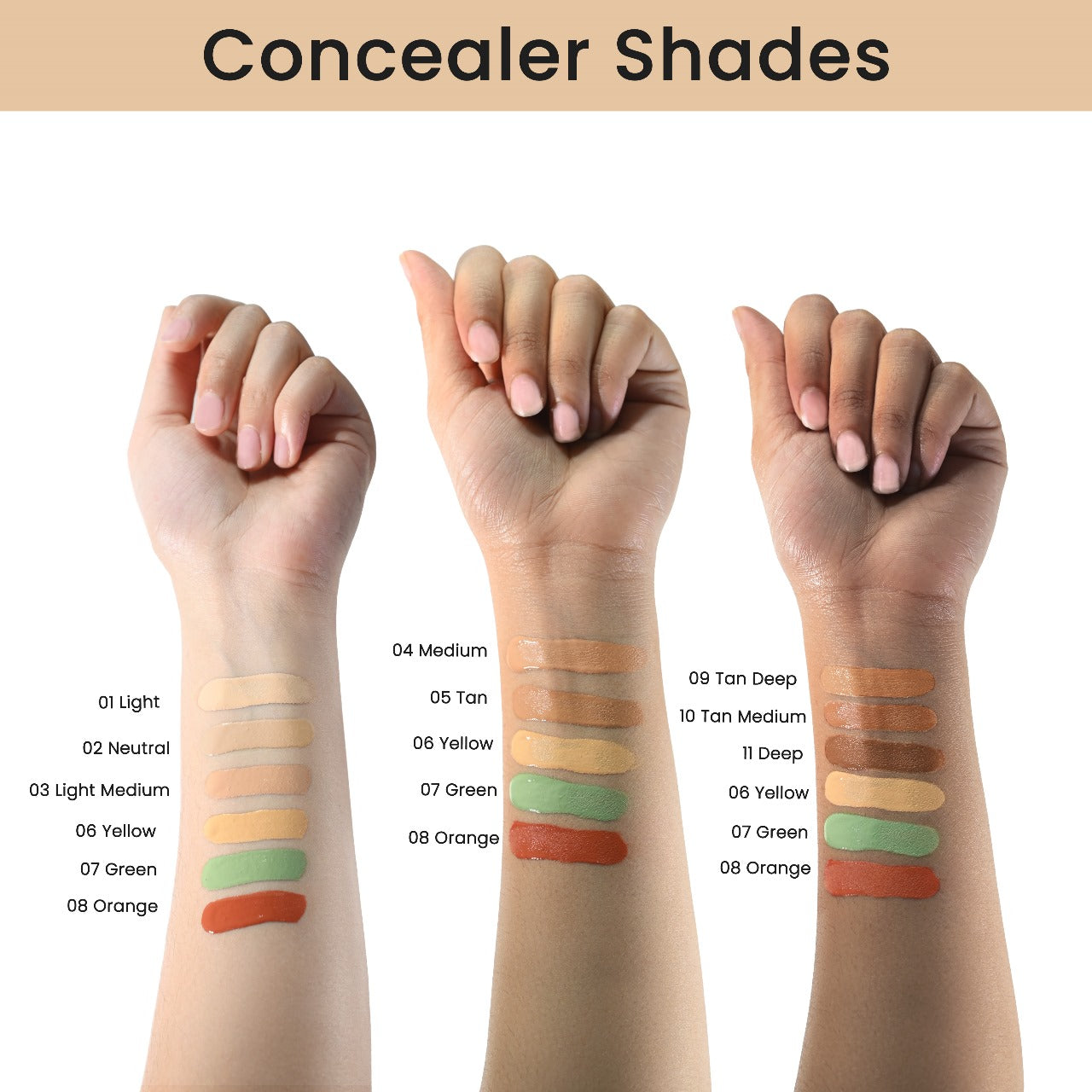 Recode 05 Concealer Tan 6 G