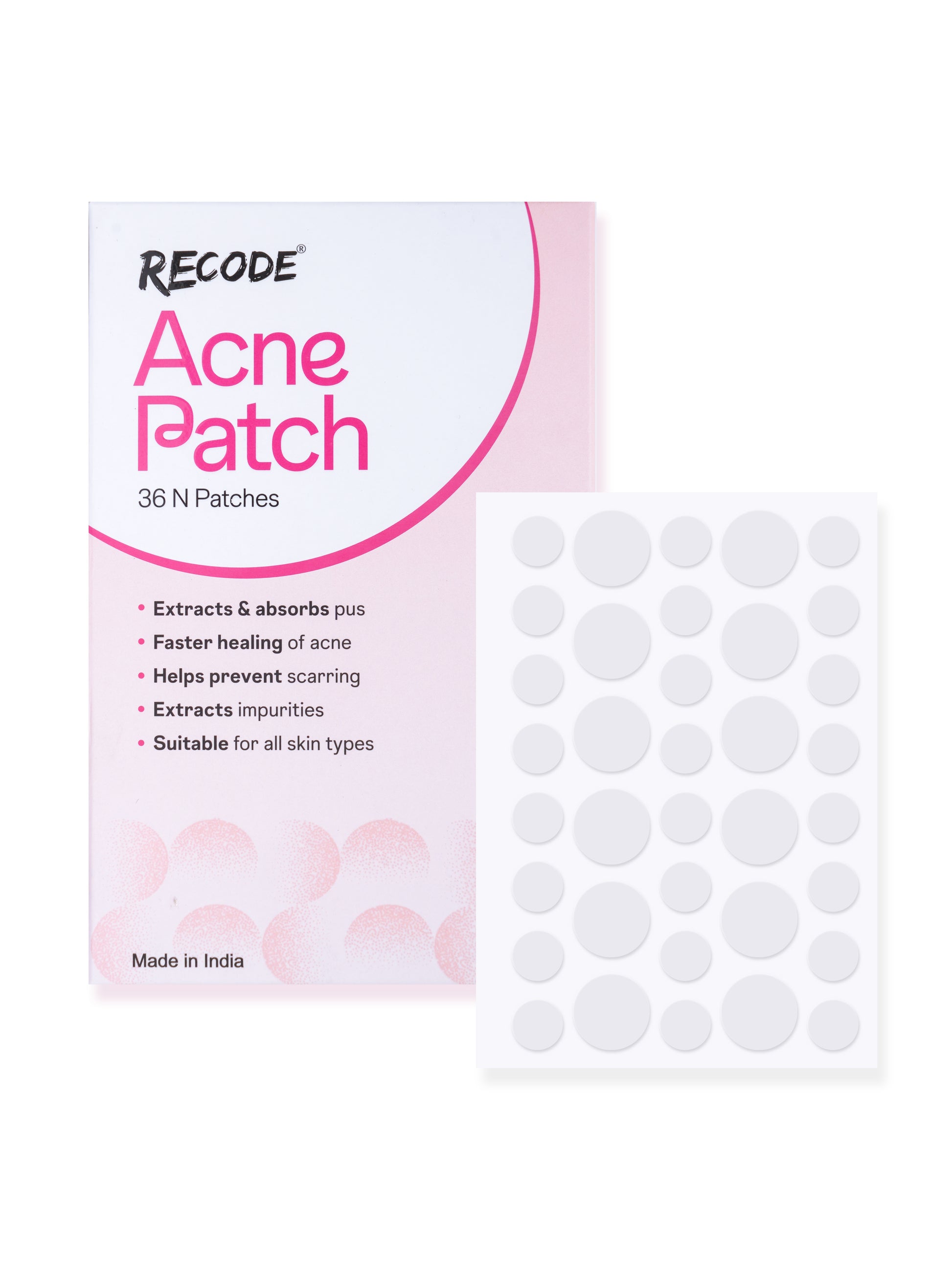 Recode Acne Patch Pack Of 36 Patches