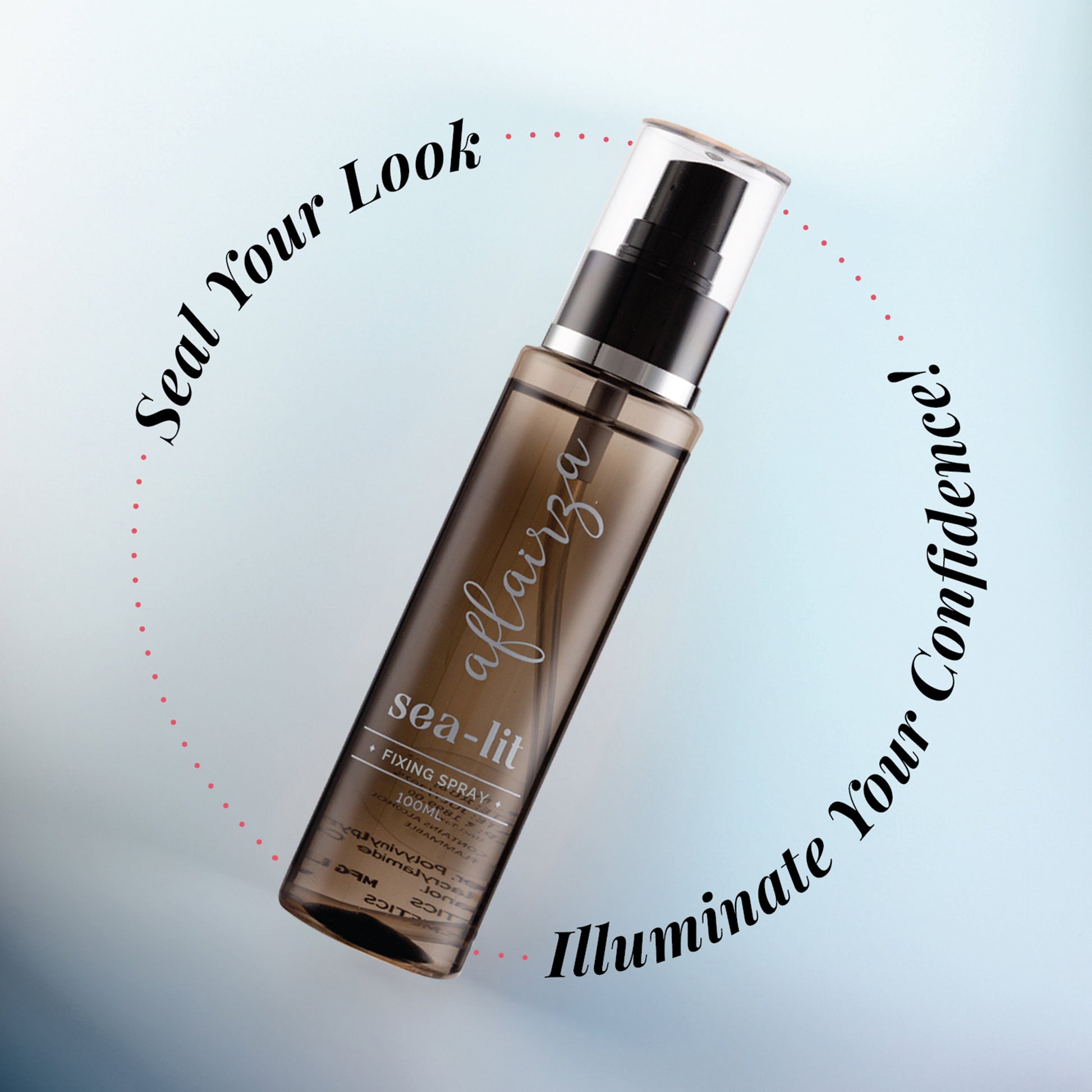 Sea-lit Makeup Fixing Spray | Long-Lasting Hold, Sweat & Humidity Resistant | Quick-Dry, Lightweight Mist | Non-Sticky & Hydrating Finish | Locks in Makeup All Day