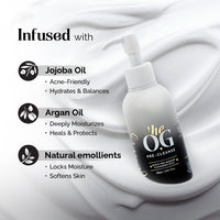 The OG Pre-Makeup Cleansing Milk | With Jojoba & Argan Oil | Gentle Daily Cleanser & Makeup Prep
