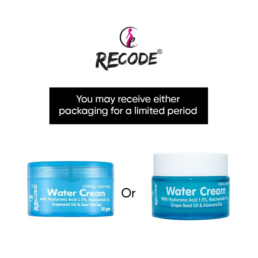 Home All recode products Recode Water Cream 50 G