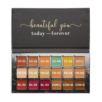 One for All Palette Refills | Individual Refills for Foundation, Concealer, Blush & Contour | Customizable & Travel-Friendly | Sustainable Makeup Solution