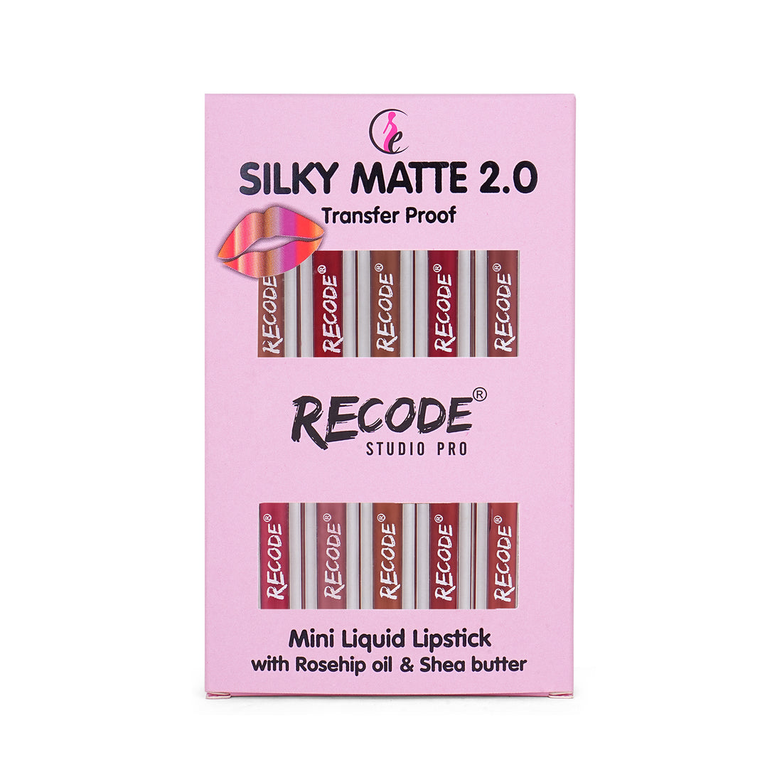 Recode Silky Matte 2.0 Mini Liquid Lipsticks - 1.25 ML x 10