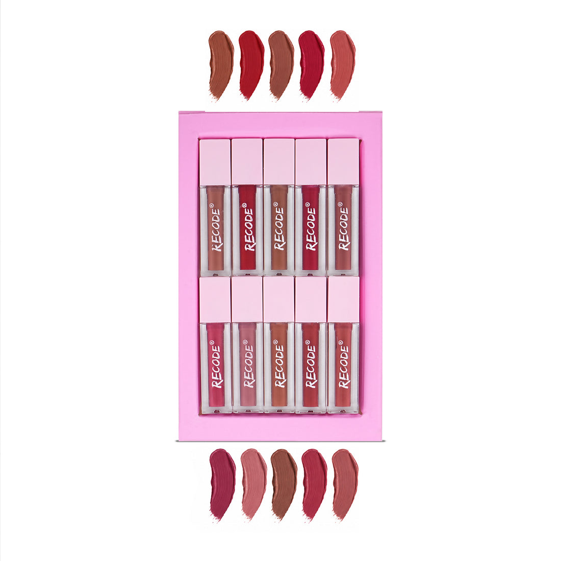 Recode Silky Matte 2.0 Mini Liquid Lipsticks - 1.25 ML x 10