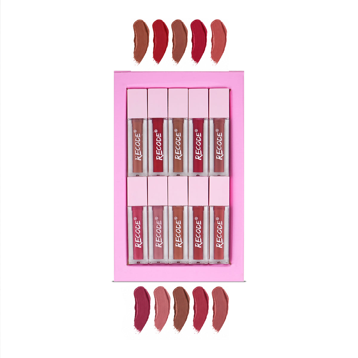 Recode Silky Matte 2.0 Mini Liquid Lipsticks - 1.25 ML x 10