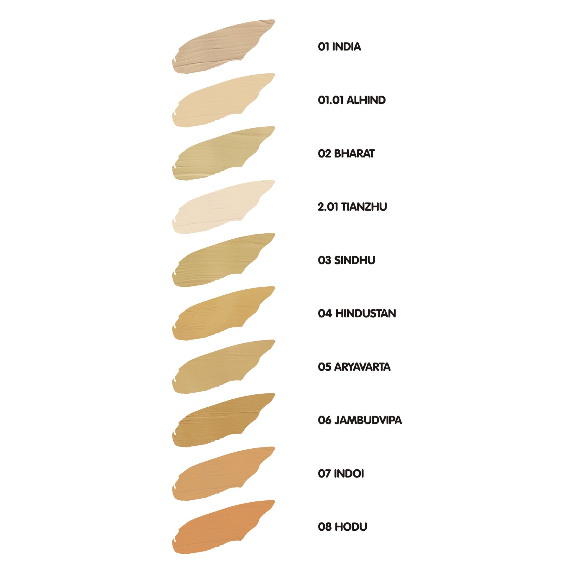 1.01 HD Luminous Matte Finish Foundation ALHIND - 30 ML