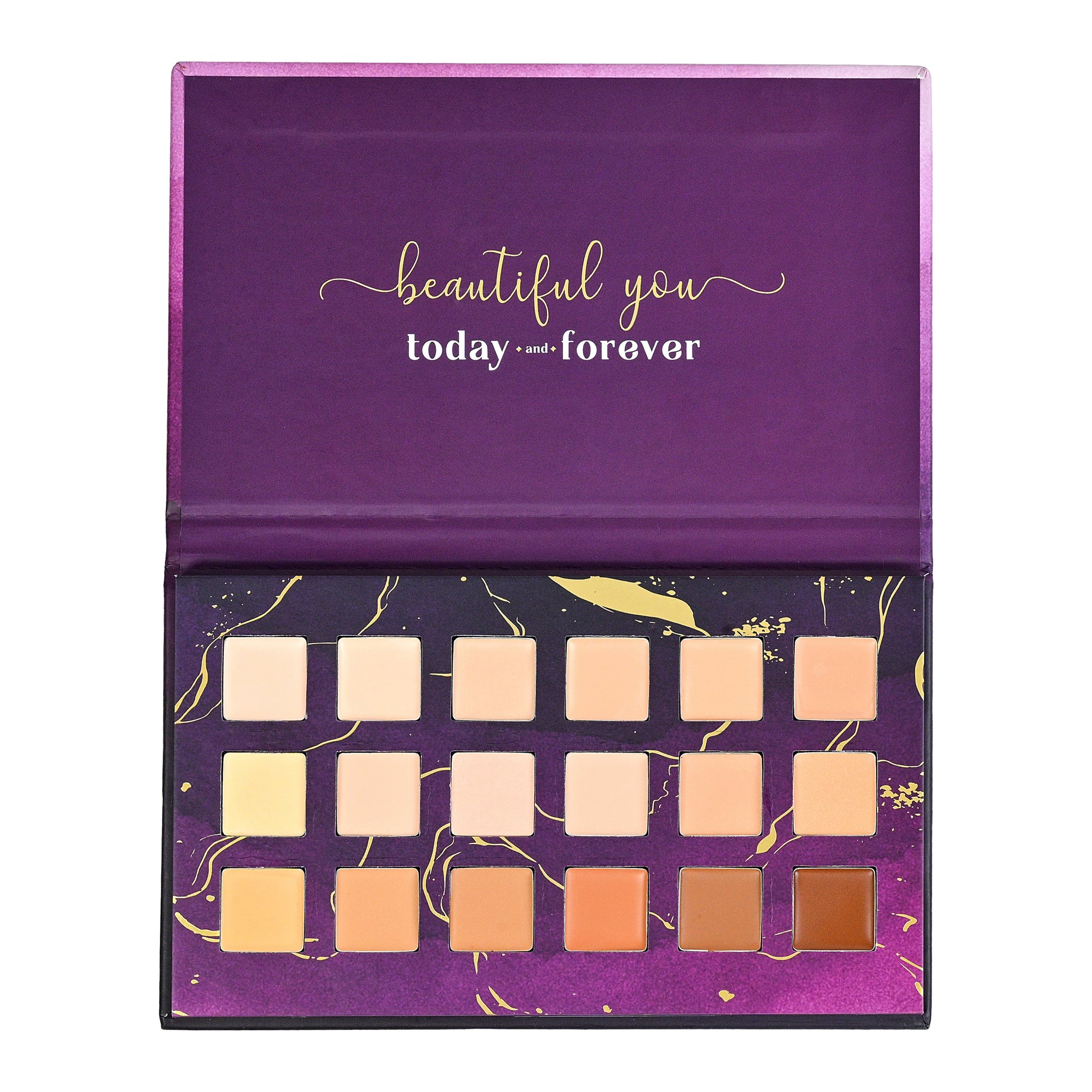The Flawless Edit – Aspire Edition | Mini Conceal & Correct Palette | 18 Super-Creamy Shades | Ultra-Blendable, Full Coverage | Correct, Conceal & Perfect | All-in-One Pro Face Palette