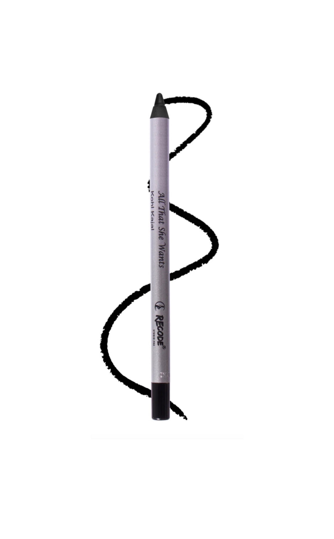 Recode Black Kohl Kajal Pencil (Made in Germany) All That She Wants 1.20 G