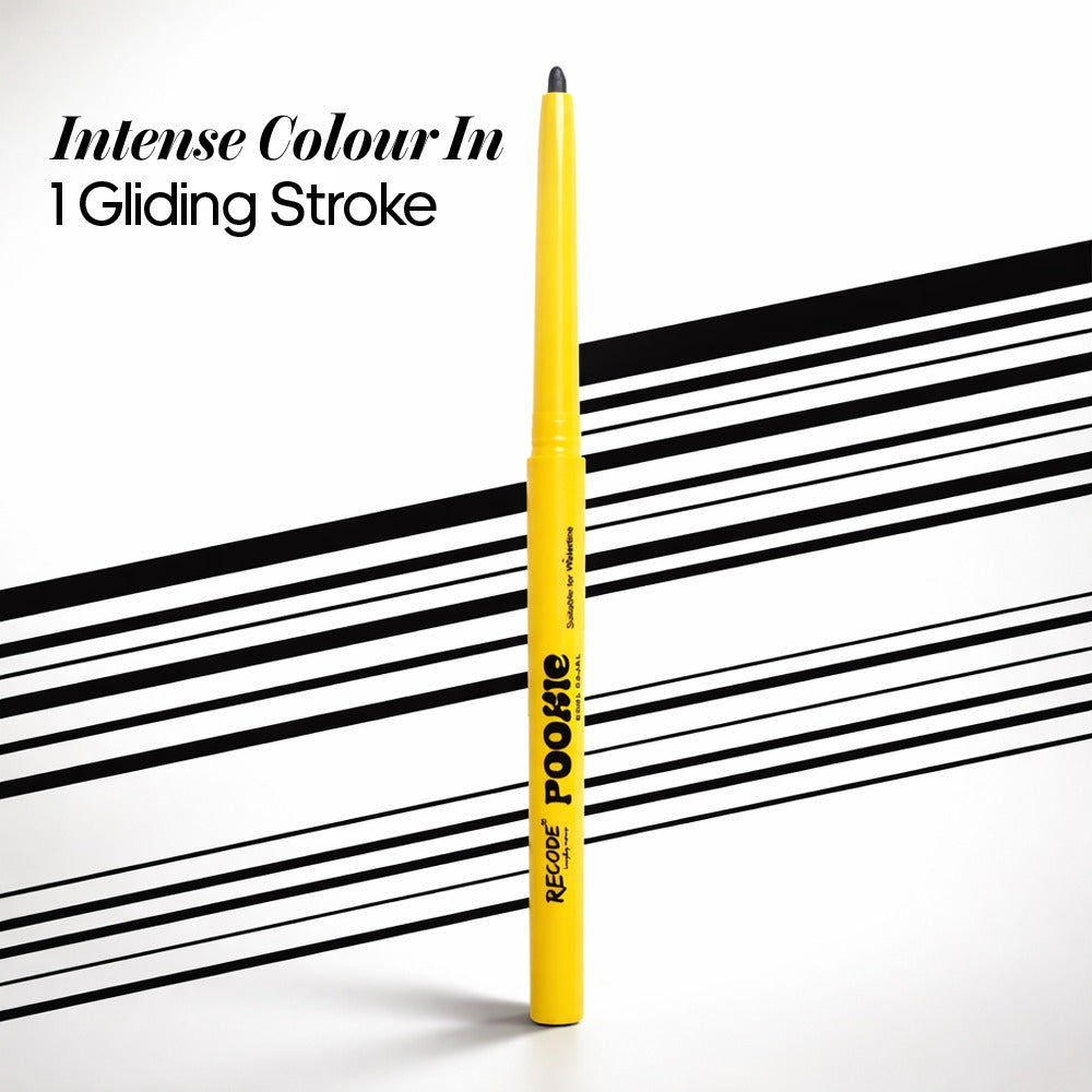 Recode Pookie Black Kajal-Everyday Makeup - 0.3G
