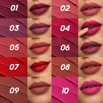 Recode Clay Matte 2.0 Liquid Lipsticks 2 ML x 10