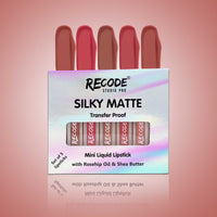 Recode 5 Silky Matte Mini Liquid Lipsticks - 6.25 ml (1.25ml x 5)