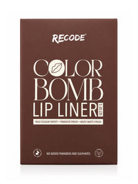 Recode 01 Brown Color Bomb Lip Liner Set of 5 ( 5 X 0.3 G)