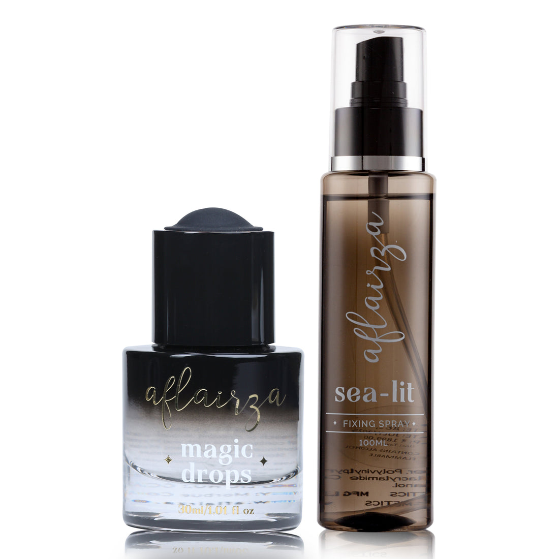 Magic drops + Sea lit - Waterproof* serum and Makeup Sealer Combo